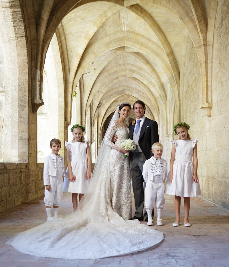 royal wedding princess claire prince felix of luxembourg flower girls page boys little eglantine